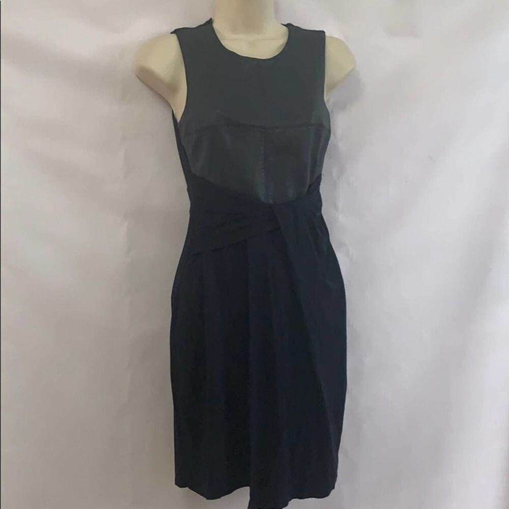 BAILEY 44 DRESSES FAUX LEATHER & SPANDEX SIZE XS - Picture 1 of 7